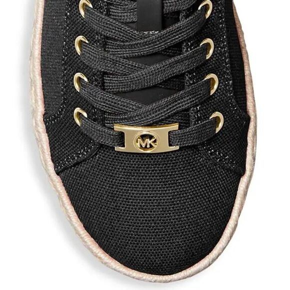 MICHAEL Michael Kors Libby Canvas Espadrille Platform Sneakers in the Size 9.5M - Picture 5 of 6